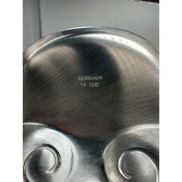 Gorham VA100 Silver Plated Clam Shell Serving Dish Scalloped 10.5” Heavy Vintage - Picture 6 of 8